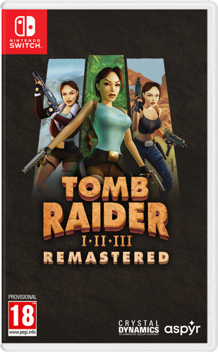 Tomb Raider I-III Remastered Starring Lara Croft Nintendo Switch Main Image