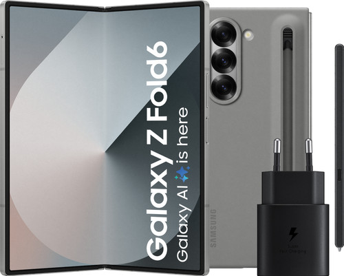 Samsung Galaxy Z Fold6 256GB Silber 5G + Zubehörpaket Main Image