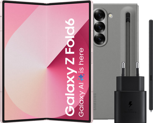 Samsung Galaxy Z Fold6 256GB Rosa 5G + Zubehörpaket Main Image