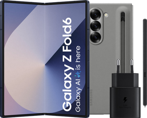 Samsung Galaxy Z Fold6 256GB Blau 5G + Zubehörpaket Main Image