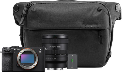 Sony A7C II Schwarz Travel Kit Main Image