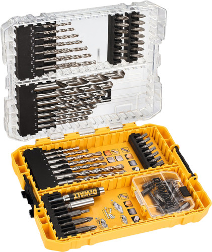 DeWalt 72-teiliges Steinbohrer- und HSS-G-Metallbohrerset EXTREME 2 TOUGH CASE Main Image