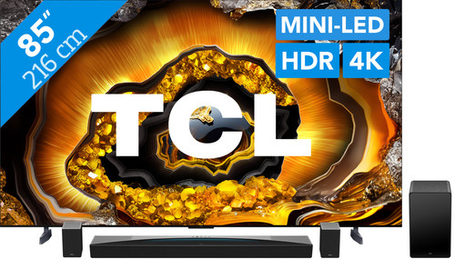 TCL QD Mini-LED 85X955 Max (2024) + Soundbar Main Image