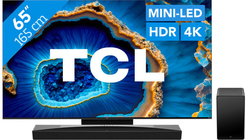 TCL QD Mini-LED 65C803 (2023) + Soundbar Main Image