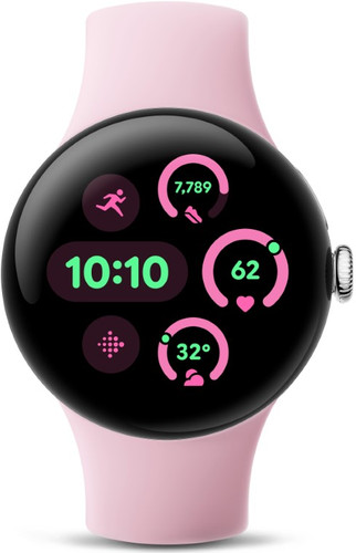 Google Pixel Watch 3 Silver/Pink 41mm Main Image