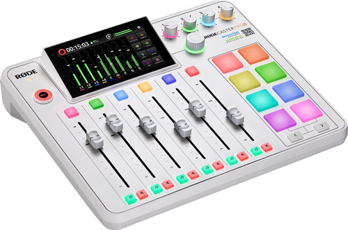 Rodecaster Pro II White Main Image