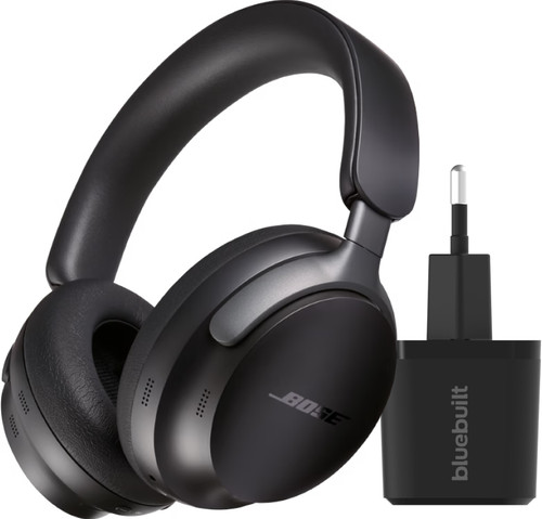 Bose QuietComfort Ultra Headphones Black + Charger Main Image