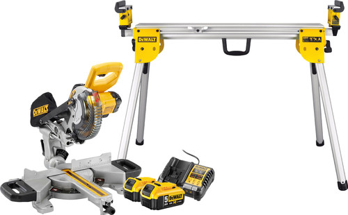 Starterset DeWalt DCS365N-XJ 5,0-Ah-Akku (2 x) + DeWalt DE7033-XJ Main Image