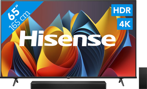 Hisense 65E77NQ (2024) + Soundbar Main Image