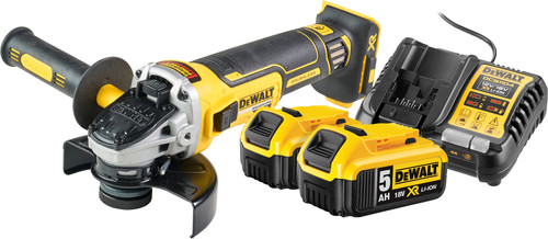 DeWalt DCG405NT-XJ 5,0-Ah-Akku (2x) Starterset Main Image