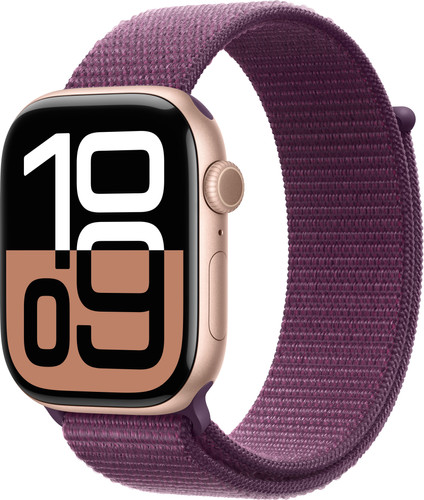 Apple Watch Series 10 46mm Rose Gold Sport Watch Strap Main Image