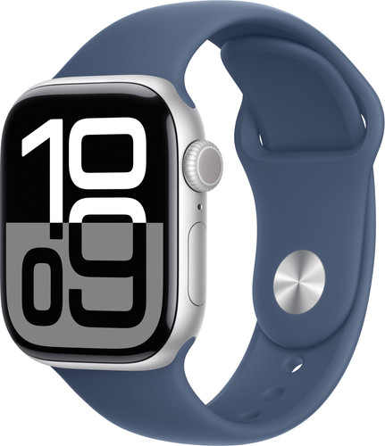 Apple Watch Series 10 42 mm Silber Sportarmband M/L Main Image