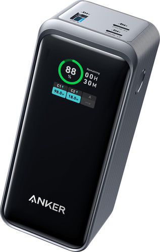 Anker Prime Power Bank 20,000mAh with Fast Charging Black Main Image