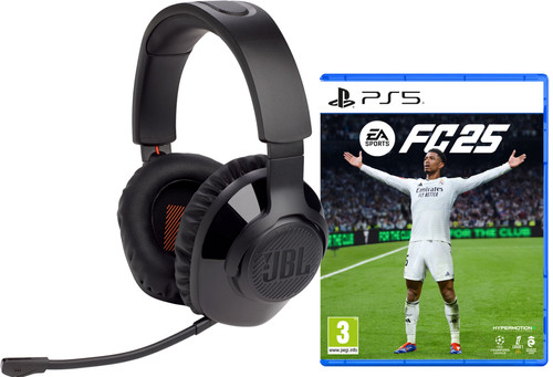 JBL Quantum 350 Wireless + EA Sports FC 25 PS5 Main Image