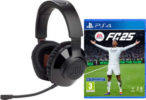 JBL Quantum 350 Wireless + EA Sports FC 25 PS4 Main Image