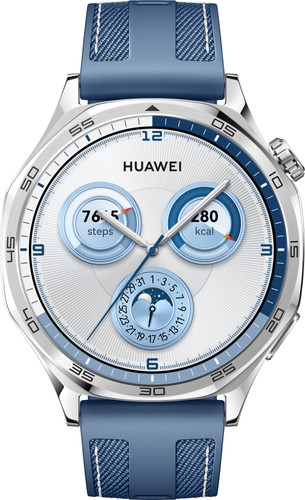 Huawei Watch GT5 Silber/Blau 46 mm Main Image