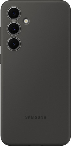 Samsung Galaxy S24 FE Backcover aus Silikon Schwarz Main Image