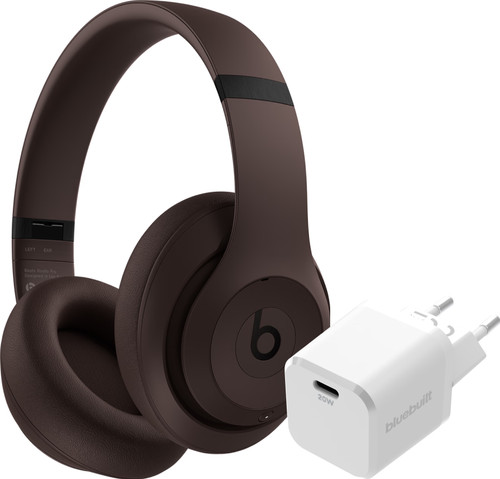 Beats Studio Pro Braun + BlueBuilt Power-Delivery-Ladegerät mit USB-C-Port 20 W Weiß Main Image