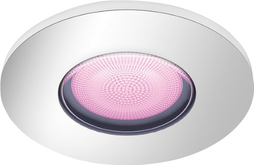 Philips Hue Xamento Bathroom Recessed Spot Light White and Color Chrome - Round Main Image