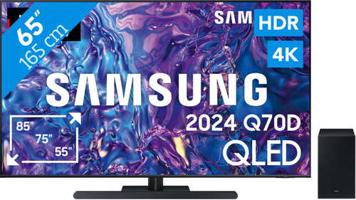 Samsung GQ65Q70D + Samsung HW-S710GD/ZG Main Image