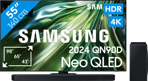 Samsung GQ55QN90D + Samsung HW-Q810GD/ZG Main Image