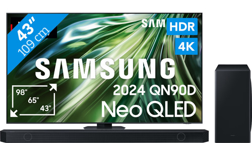 Samsung GQ43QN90D + Samsung HW-Q810GD/ZG Main Image