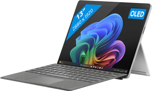 Microsoft Surface Pro Copilot+ PC OLED Snapdragon X Elite / 16GB / 512GB Platin Main Image