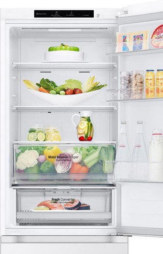 LG GGBV3100CSW inside