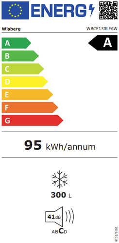 Wisberg WBCF130LFAW energy label