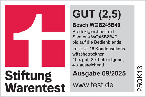 Bosch WQB245B40 logo