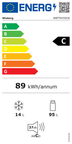 Wisberg WBTTKV55CB energy label