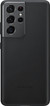 Samsung Galaxy S21 Ultra Back Cover Leather Black