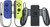 Nintendo Switch Joy-Con Set Blue/Neon Yellow + Nintendo Switch Joy-Con Charge Grip
