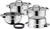 WMF Compact Cuisine Topfset mit Dampfeinsatz und Rührschüssel 4-teilig