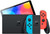 Nintendo Switch OLED Blau Rot