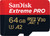 SanDisk microSDXC Extreme Pro 64GB 90MB/s