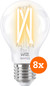 WiZ Smart Filament Light Standard 8-pack - Warm to Cool White Light - E27