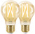 WiZ Smart Filamentlampe Standard Gold Doppelpack - Warmes bis kaltweißes Licht - E27