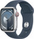 Apple Watch Series 9 4G 41mm Silver Aluminum Sport Band Blue M/L