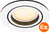 Philips Hue Milliskin Einbaustrahler White Ambiance - rund - Weiß - 6er-Pack