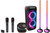 JBL PartyBox 710 Karaoke-Set Klein