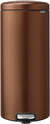 Brabantia NewIcon Treteimer 30 Liter Warm Bronze