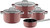 WMF Fusiontec Mineral Pro Topf- und Pfannenset 4-teilig Rose Quartz