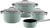 WMF Fusiontec Mineral Pro Topf- und Pfannenset 4-teilig Eucalyptus Haze