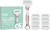 Gillette Venus Deluxe Smooth Sensitive + 9 Ersatzklingen