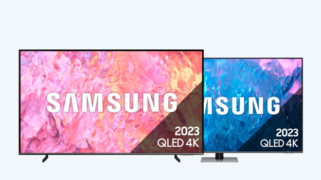 QLED Q74C und Q64C: Edge Lit und 8-Bit-Display