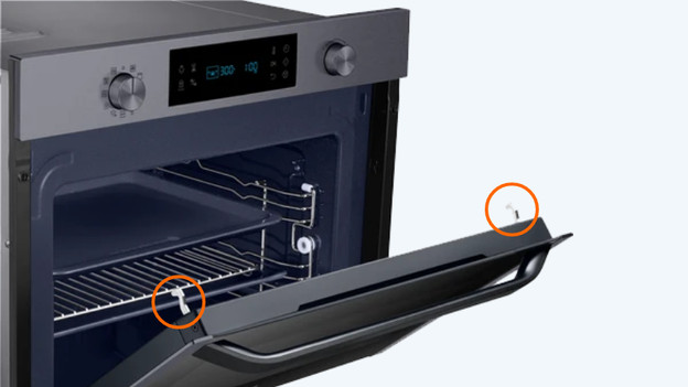 Mikrowelle auf der Arbeitsplatte