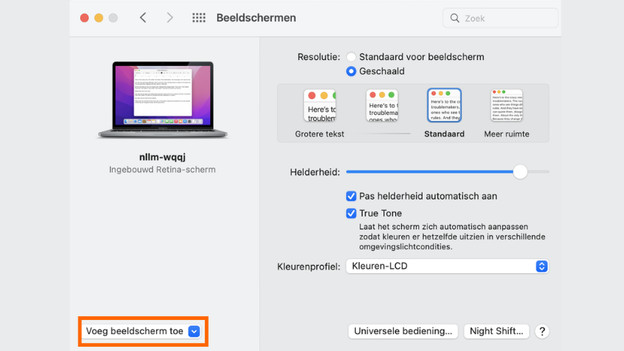 Schritt 1: Aktiviere „Airplay Mirroring“ oder „Synchronous View“
