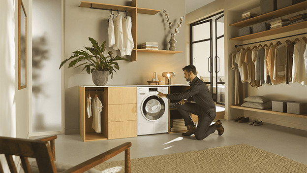 Geräuschpegel des Trockners wählen