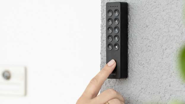 Öffne das Nuki Türschloss mit dem Keypad